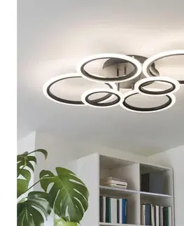 Svietidlá BRILAGI - LED Stmievateľný prisadený luster ORBITS LED/85W/230V 3000-6500K čierna + DO BG-J3323/B
