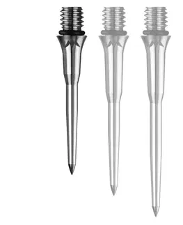 Hroty na šípky Hroty Mission Titan Pro Ti Conversion Points Smooth Silver 26 mm 3 ks