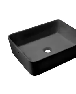 Umývadlá INVENA - Umývadlo na dosku 47,5 cm NYKS čierna CE-11-005-C