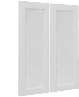 Kuchynské skrinky Čelo skrinky Luxeo F15-G80(100) rám white