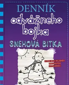 Dobrodružstvo, napätie, western Denník odvážneho bojka 13: Snehová bitka, 2.vydanie - Jeff Kinney,Elena Guričanová