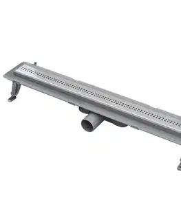 Sprchové kúty Odvodnenie líniové Cubik ABS+Inox 500