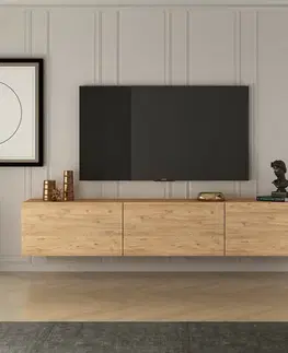 Konferenčné stolíky Televízny stolík West Atlantic Pine