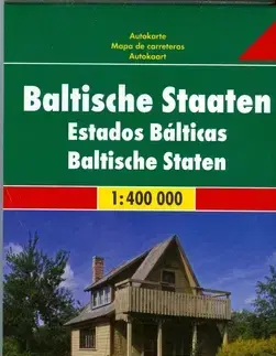 Do auta Baltické štáty 1:400 000 Automapa