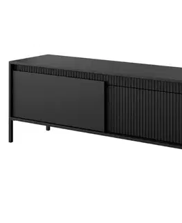 Nábytok do obývačky ArtLas TV stolík SPIRIT 153 2D | čierna