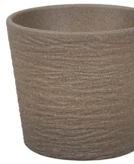 Záhrada Obal na kvetináč TROJA NATUR keramický matný