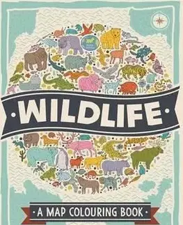 V cudzom jazyku The Wildlife - A Map Colouring Book - Natalie Hughes