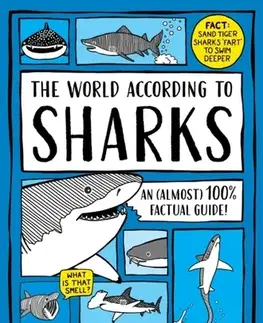 Encyklopédie pre deti a mládež - ostatné The World According to Sharks - Christian Talbot