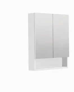 Kúpeľňový nábytok Zrkadlová skrinka SAT Cube Way 60x72 cm lamino GALCU3D60BP GALCU3D60BP