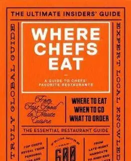Kuchárky - ostatné Where Chefs Eat - Joe Warwick
