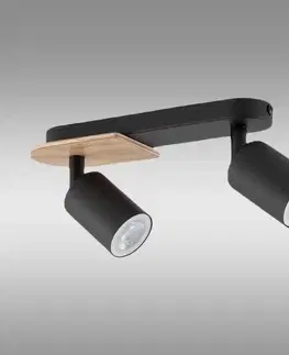 Moderné lampy do obývačky Stropné bodové svietidlo Cover Wood 4674 LS2