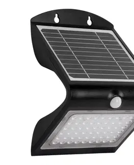 Záhradné lampy  LED Solárne svietidlo so senzorom pohybu LED/3,2W/2000 mAh 3,7V IP65 EKO3874
