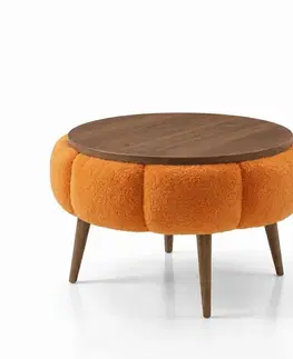 Konferenčné stolíky Konferenčný stolík PAPATYA 60 WALNUT