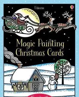 V cudzom jazyku Magic Painting Christmas Cards - Fiona Watt,Zuzanna Bukala