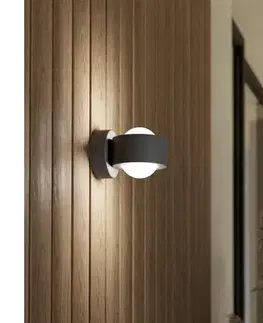 Svietidlá Eglo 98746 - LED Vonkajšie nástenné svietidlo TREVIOLO 2xLED/2W/230V IP44 98746
