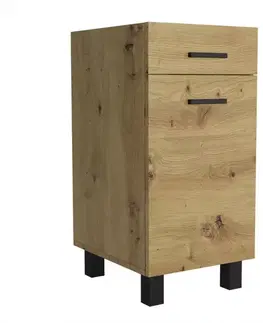 Kuchynské skrinky stojace Kuchynská skrinka Lucjan D1F1S 40 artisan