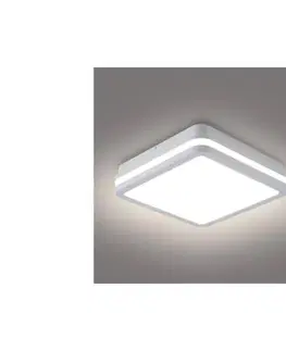 LED osvetlenie BRILAGI - LED vonkajšie svietidlo BENE LED/18W/230V 22x22 cm biela IP54 BRI585