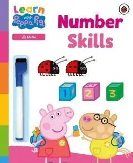 Príprava do školy, pracovné zošity Learn with Peppa: Number Skills