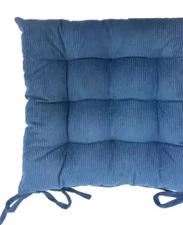 Bytový textil Poduška na stoličku PB2555 40x40 cm  24 tyrkysová