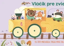 Leporelá, krabičky, puzzle knihy Vláčik pre zvieratká z lesa