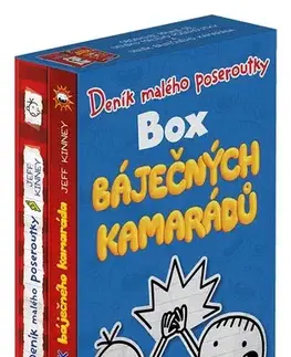 Dobrodružstvo, napätie, western Deník malého poseroutky - Box báječných kamarádů - Jeff Kinney,Veronika Volhejnová