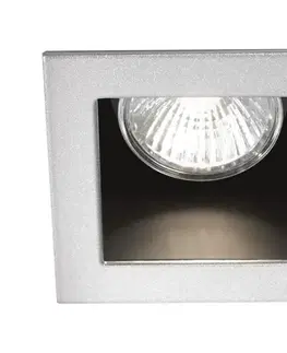 Svietidlá Ideal Lux - Podhľadové svietidlo FUNKY 1xGU10/50W/230V 9x9 cm matný chróm 083223