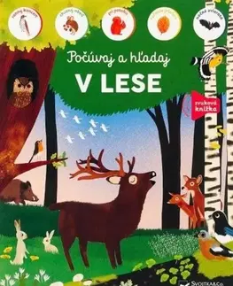 Zvukové knihy V lese - počúvaj a hľadaj