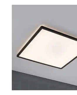 Svietidlá Paulmann 71002 - LED/22W Stmievateľný panel ATRIA 230V 3000K čierna 71002