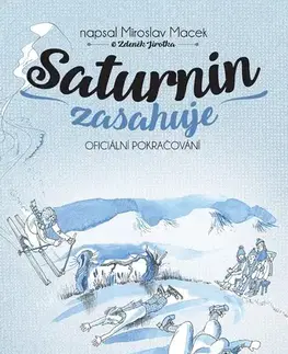 Česká beletria Saturnin zasahuje - Miroslav Macek,Zdeněk Jirotka