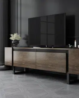 TV stolíky TV stolík YILDIZ BLACK Asirgroup