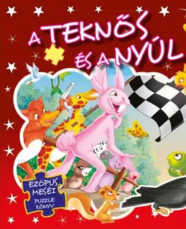 Leporelá, krabičky, puzzle knihy A teknős és a nyúl