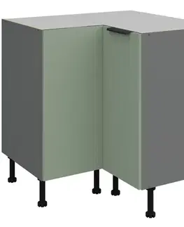 Kuchynské skrinky stojace Kuchynská skrinka Aria-Sa/Ant Anti Fingerprint 90x90 Dn 2f Bb