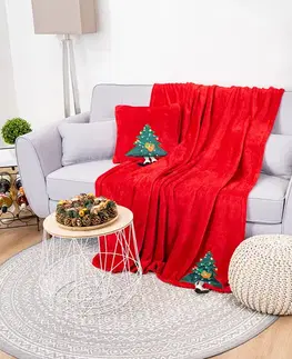Prikrývky 4Home Vianočná deka Merry Christmas tree, 150 x 200 cm
