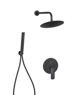 Kúpeľňové batérie INVENA - Podomietkový set 2-cestná nástenná batéria SIROS 012 BS-90-012-A