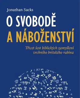 Náboženstvo - ostatné O svobodě a náboženství - Jonathan Sacks