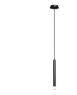 Svietidlá Rabalux 72356 - Luster na lanku RAMIRA 1xG9/5W/230V čierna 72356