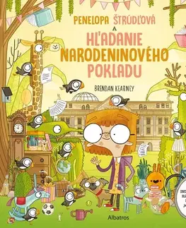 Pre deti a mládež - ostatné Penelopa Štrúdľová a narodeninové hľadanie pokladu - Brendan Kearney,Ivana Mejia