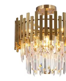 Svietidlá  Luster na tyči ASPEN 6xE14/40W/230V zlatá ML8810
