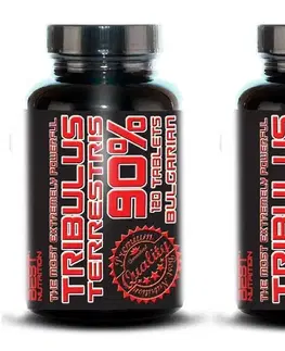 Anabolizéry a NO doplnky 1+1 Zadarmo: Tribulus Terrestris 90% - Best Nutrition 120 tbl. + 120 tbl.