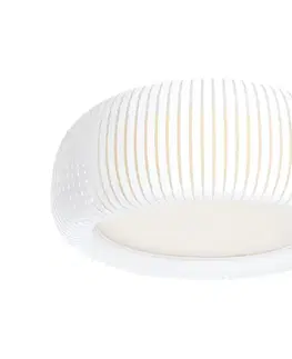 Svietidlá  Stropné svietidlo STRIPES 2xE27/40W/230V pr. 55 cm biela/krémová OBL-090-002-40