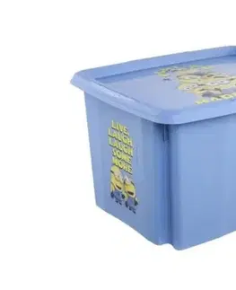 Úložné boxy Kinekus Box úložný s vekom detský 30l MIMONI