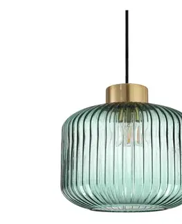 Svietidlá Ideal Lux - Luster na lanku MINT 1xE27/60W/230V pr. 24 cm zelená 237428