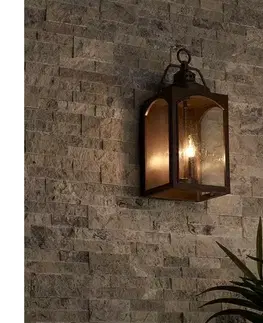 Svietidlá Elstead Feiss FE-RANDHURST-L-CO-Vonkajšie nástenné svietidlo RANDHURST 3xE14/40W/230V IP44 FE-RANDHURST-L-CO