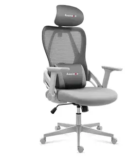 Kancelárske kreslá Kreslo Pre Hráča Huzaro Combat 2.7 Grey