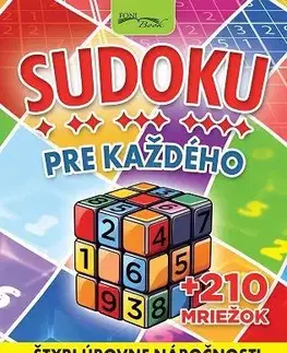 Krížovky, hádanky, hlavolamy Sudoku pre každého