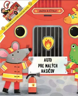 Leporelá, krabičky, puzzle knihy Auto pre malých hasičov