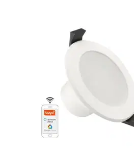 Svietidlá  LED Stmievateľné kúpeľňové svietidlo LED/7W/230V 3000K-6500K Wi-Fi Tuya IP44 LDL163