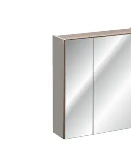 Skrinky do kúpeľne ArtCom Zrkadlová skrinka SANTA FE Taupe 84-60 | 60 cm