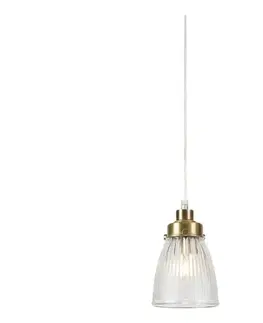 Svietidlá Markslöjd 109010 - Luster s lankom BELLIS 1xE14/40W/230V mosadz 109010