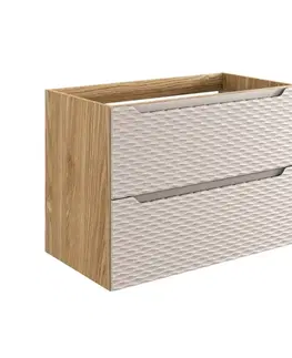 Skrinky do kúpeľne ArtCom Skrinka pod umývadlo OCEAN Beige 82-80-2S | 80 cm